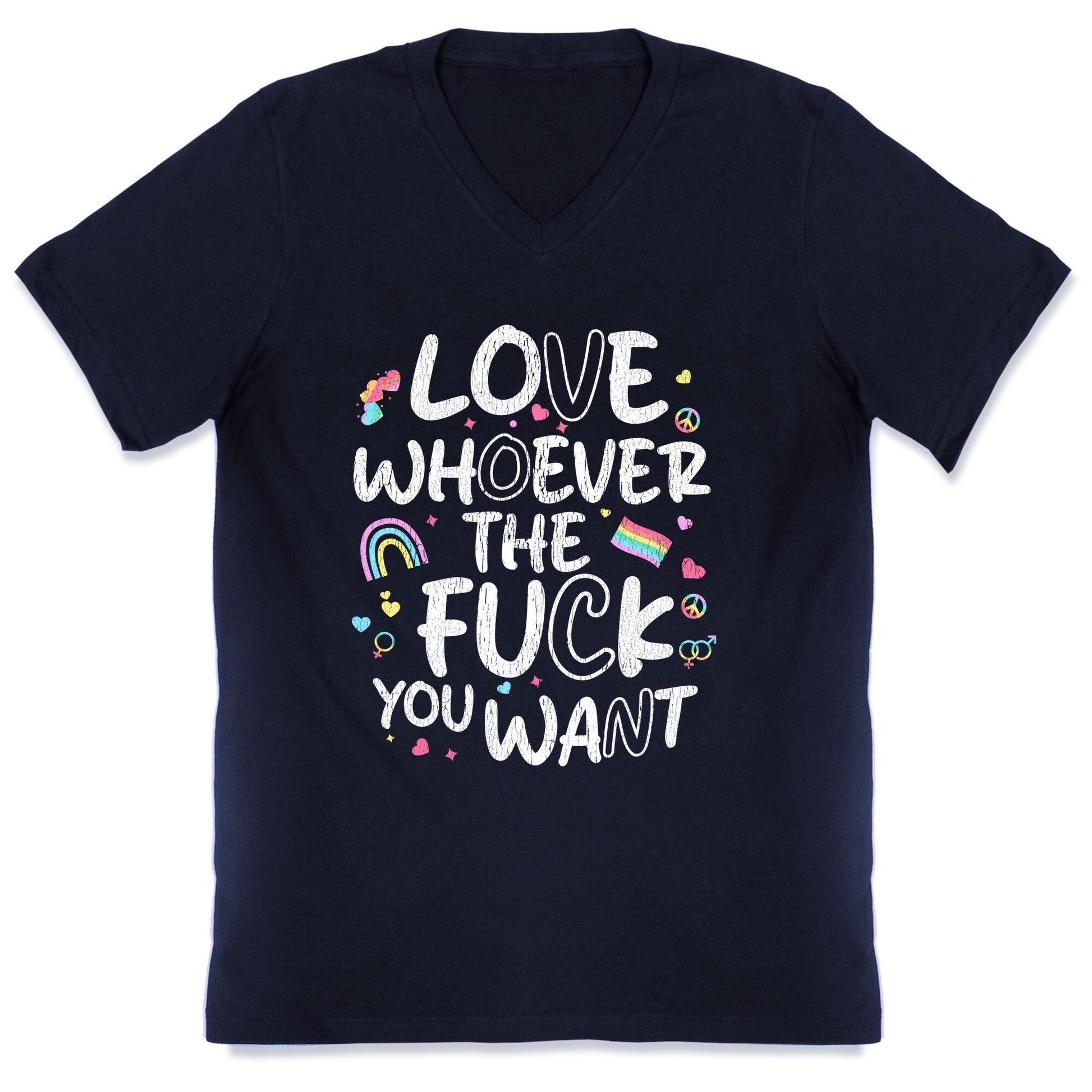 Love Whoever The Fuck You Want V-Neck