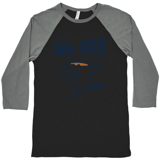 No ICE Baseball Tee