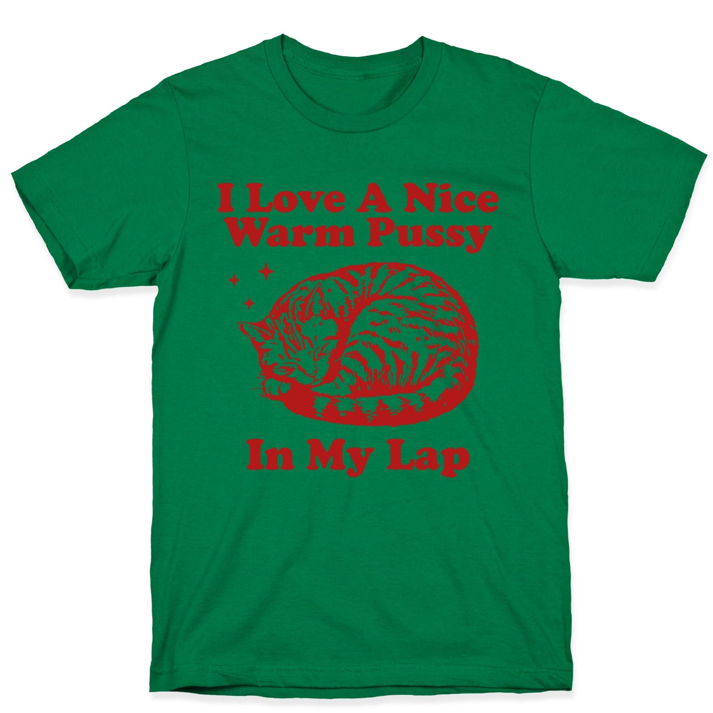 I Love A Nice Warm Pussy In My Lap T-Shirt