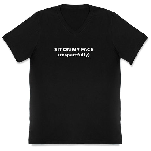 Sit On My Face V-Neck