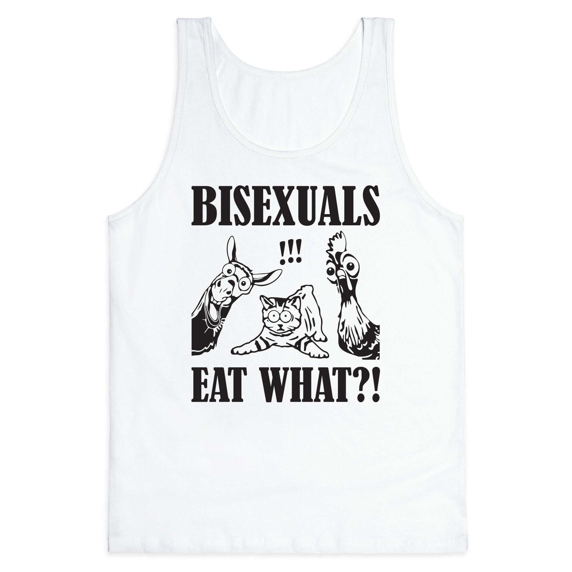 Bisexuals Eat What?! Tank Top