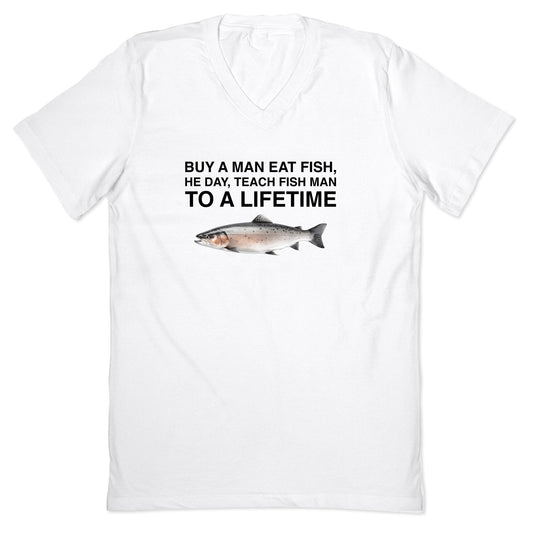 Fish V-Neck