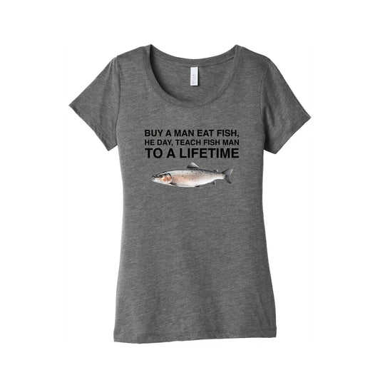 Fish Womens Triblend Tee