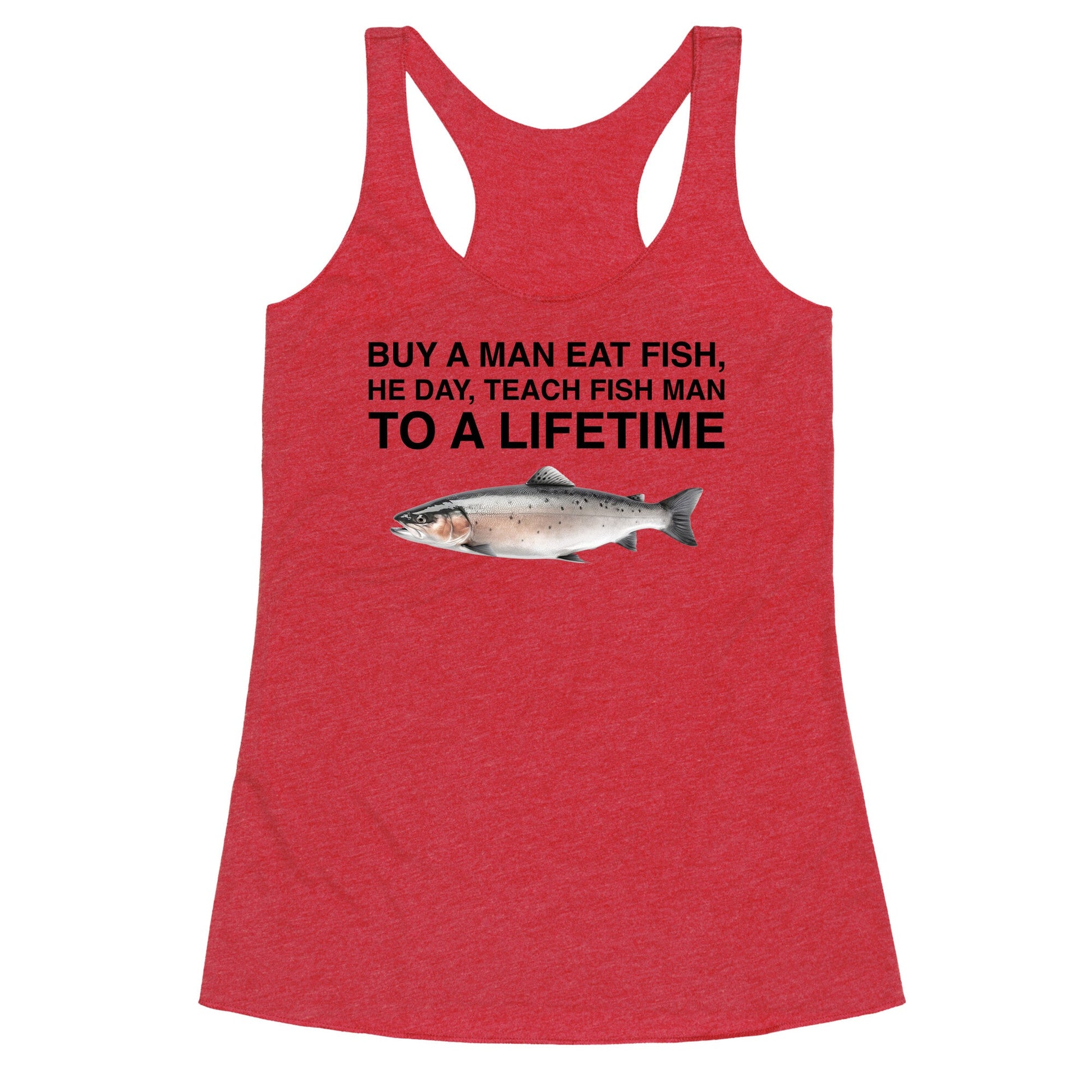Fish Racerback Tank