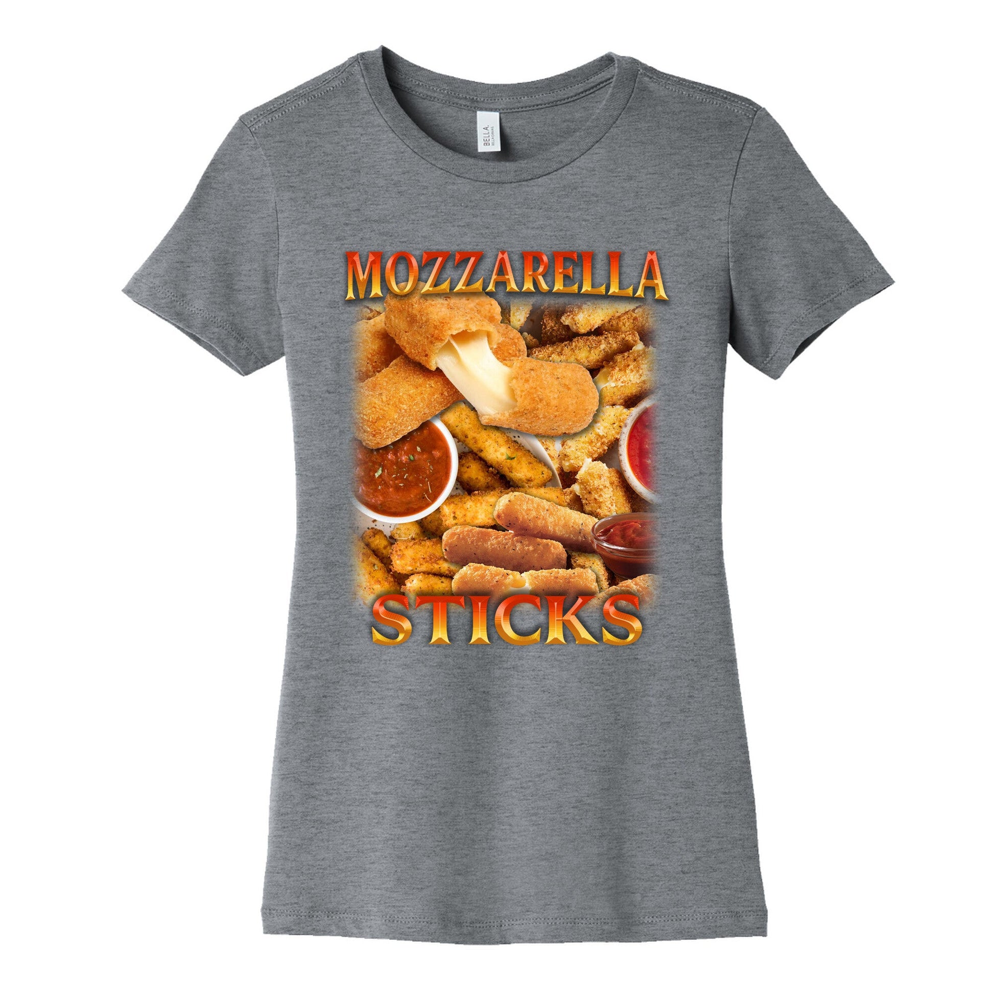 Mozzarella Sticks Womens Cotton Tee