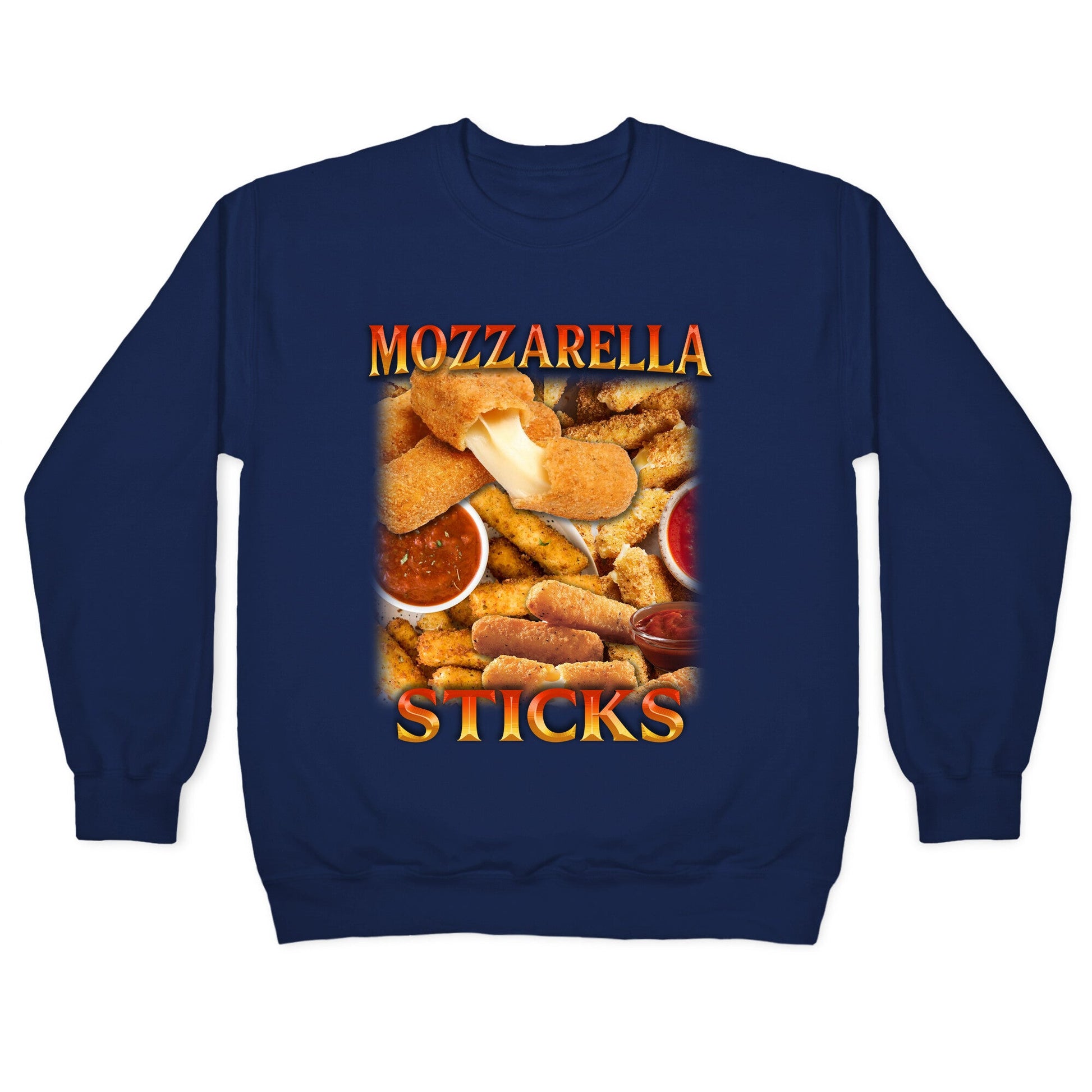 Mozzarella Sticks Crewneck Sweatshirt