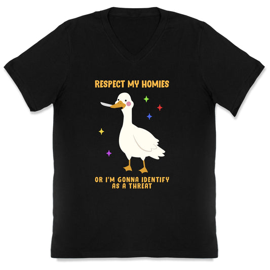 Respect My Homies V-Neck