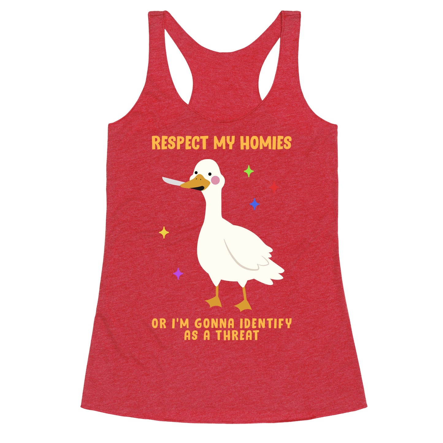 Respect My Homies Racerback Tank