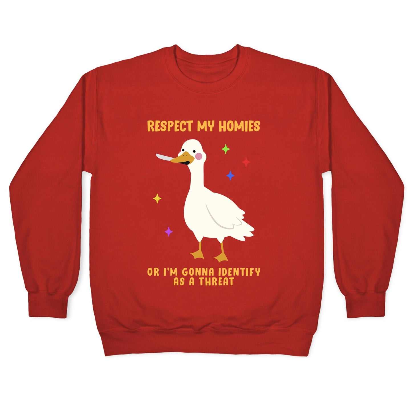 Respect My Homies Crewneck Sweatshirt