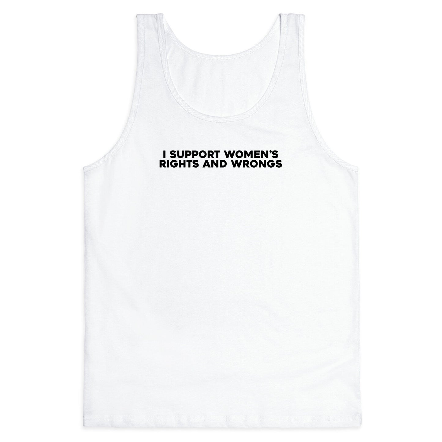 Womens Rights And Wrongs Tank Top