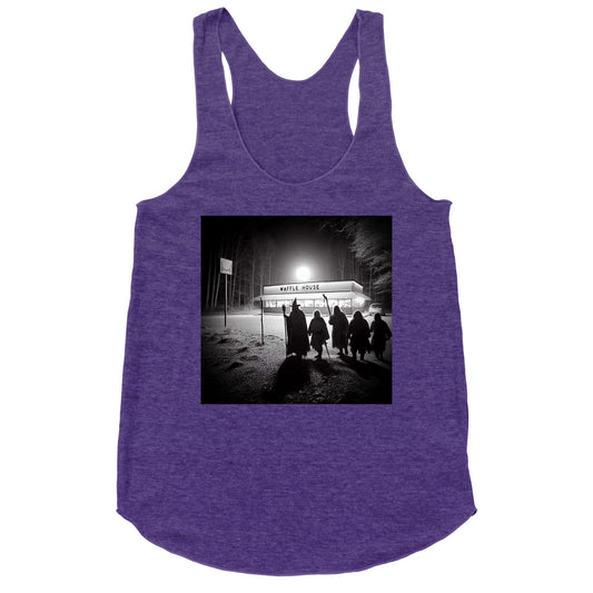 Fellowship Of The Waffle House Racerback Tank