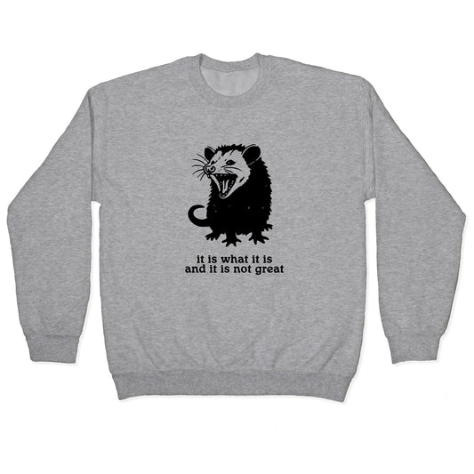 It Is What It Is Crewneck Sweatshirt