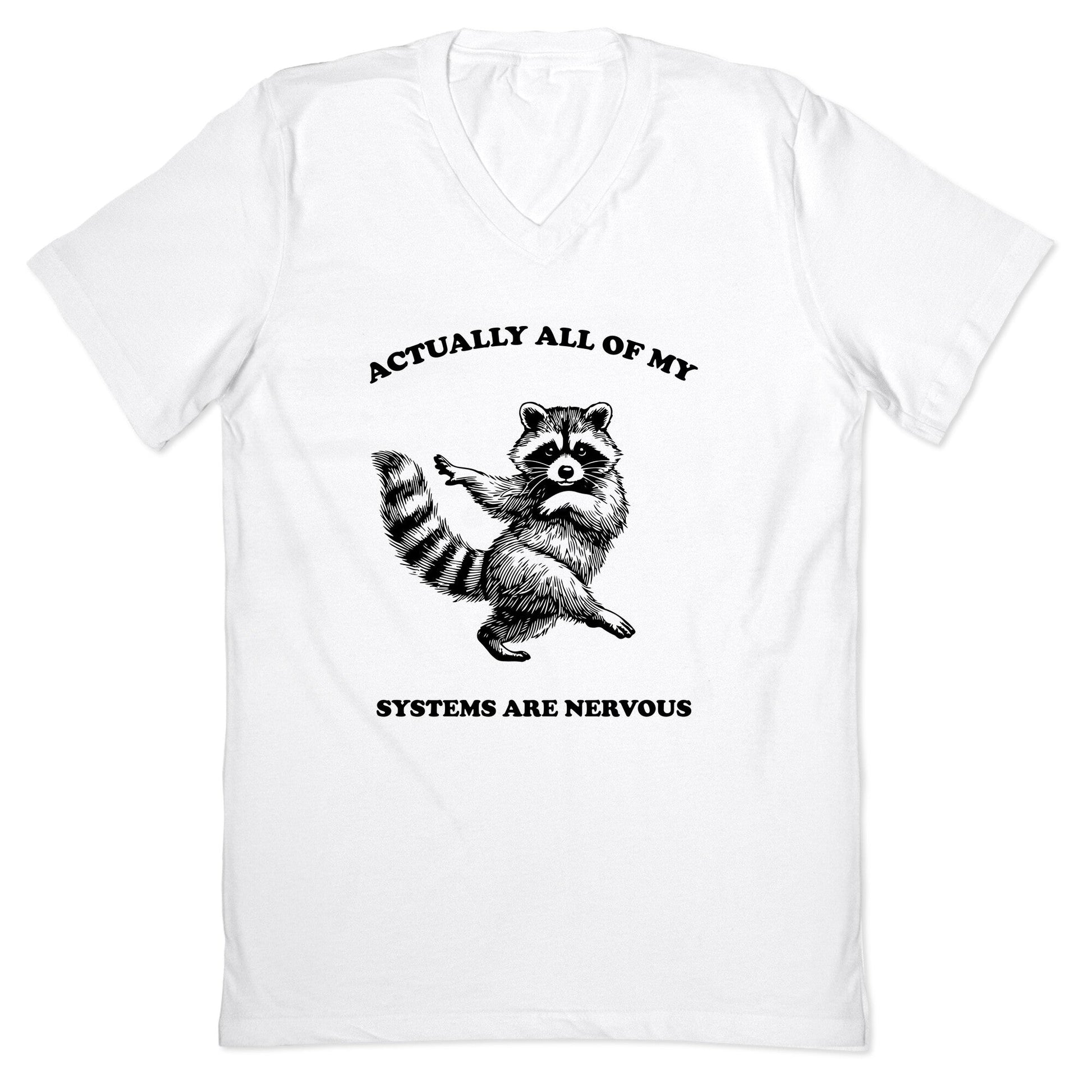 All Of My Systems Are Nervous V-Neck