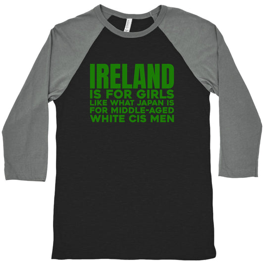 Ireland Baseball Tee
