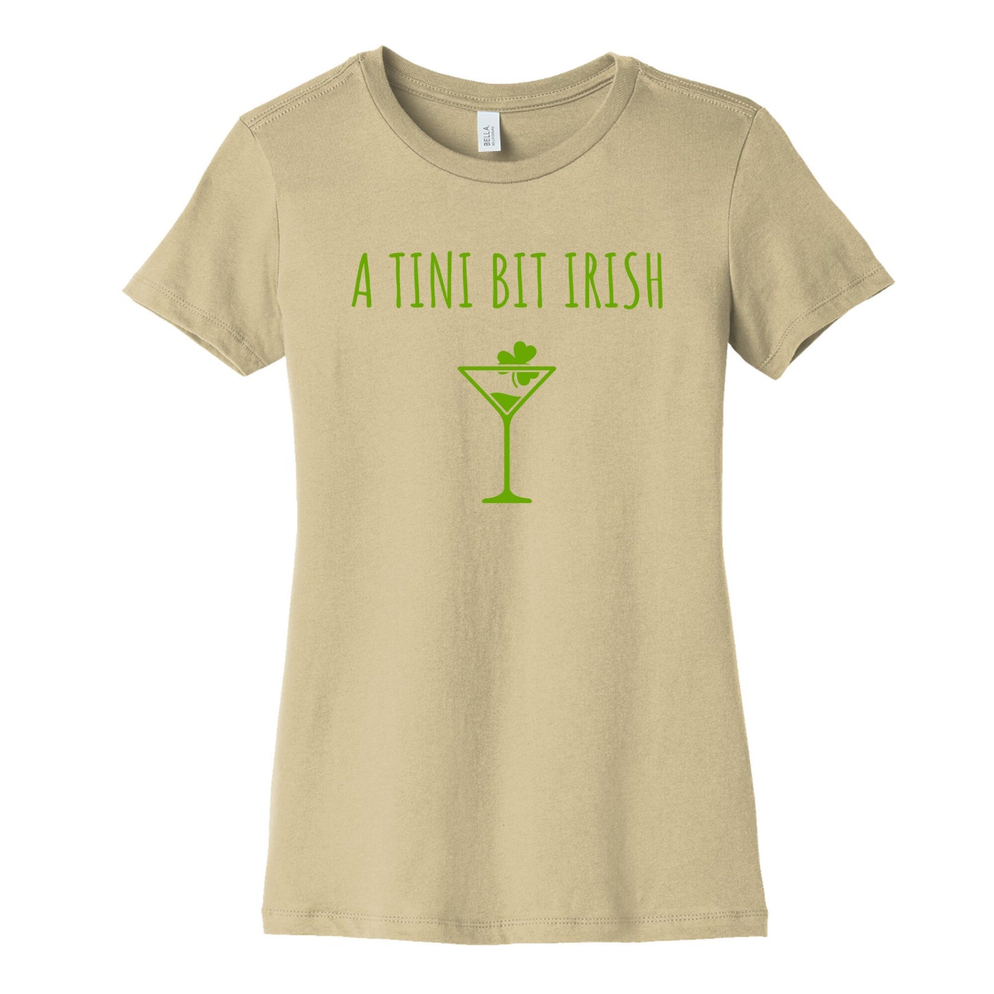 A Tini Bit Irish Womens Cotton Tee