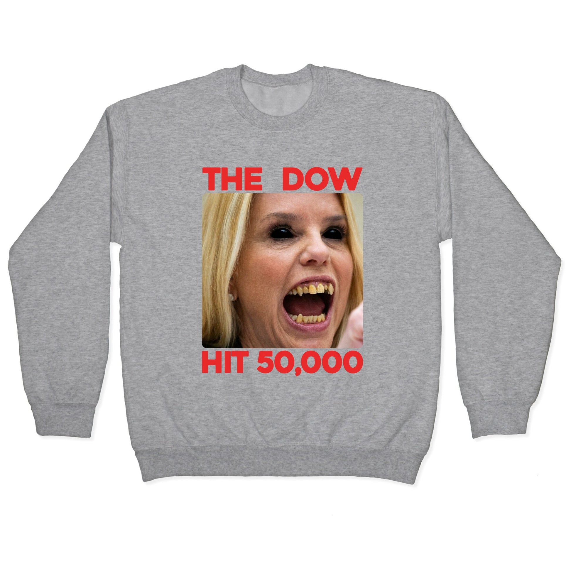 Bondi The DOW Hit 50,000 Crewneck Sweatshirt