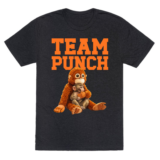 Punch The Monkey Unisex Triblend Tee