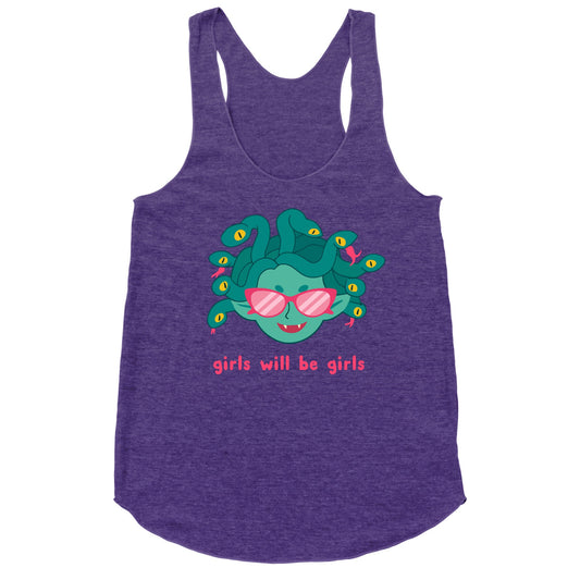 Girls Will Be Girls Racerback Tank