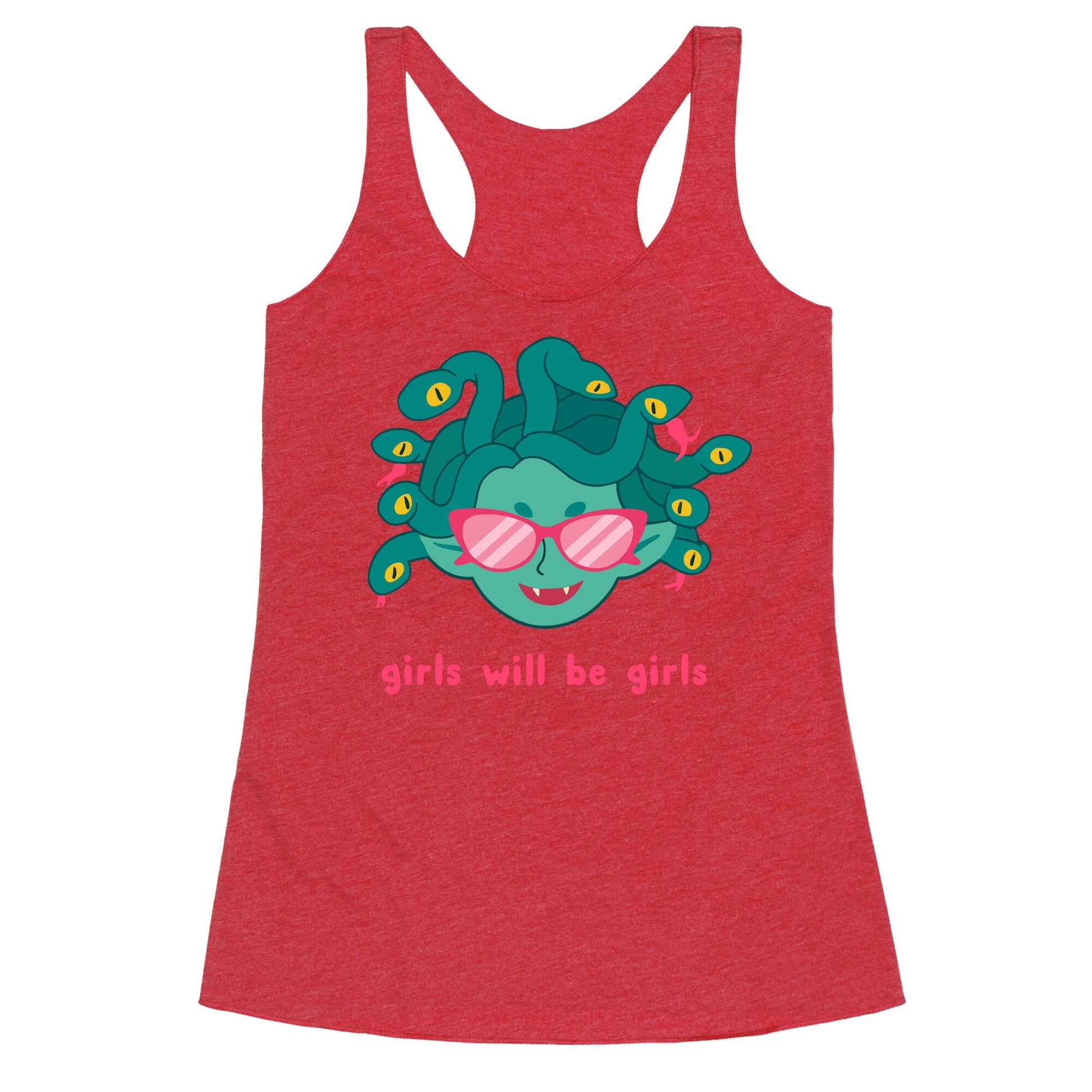 Girls Will Be Girls Racerback Tank