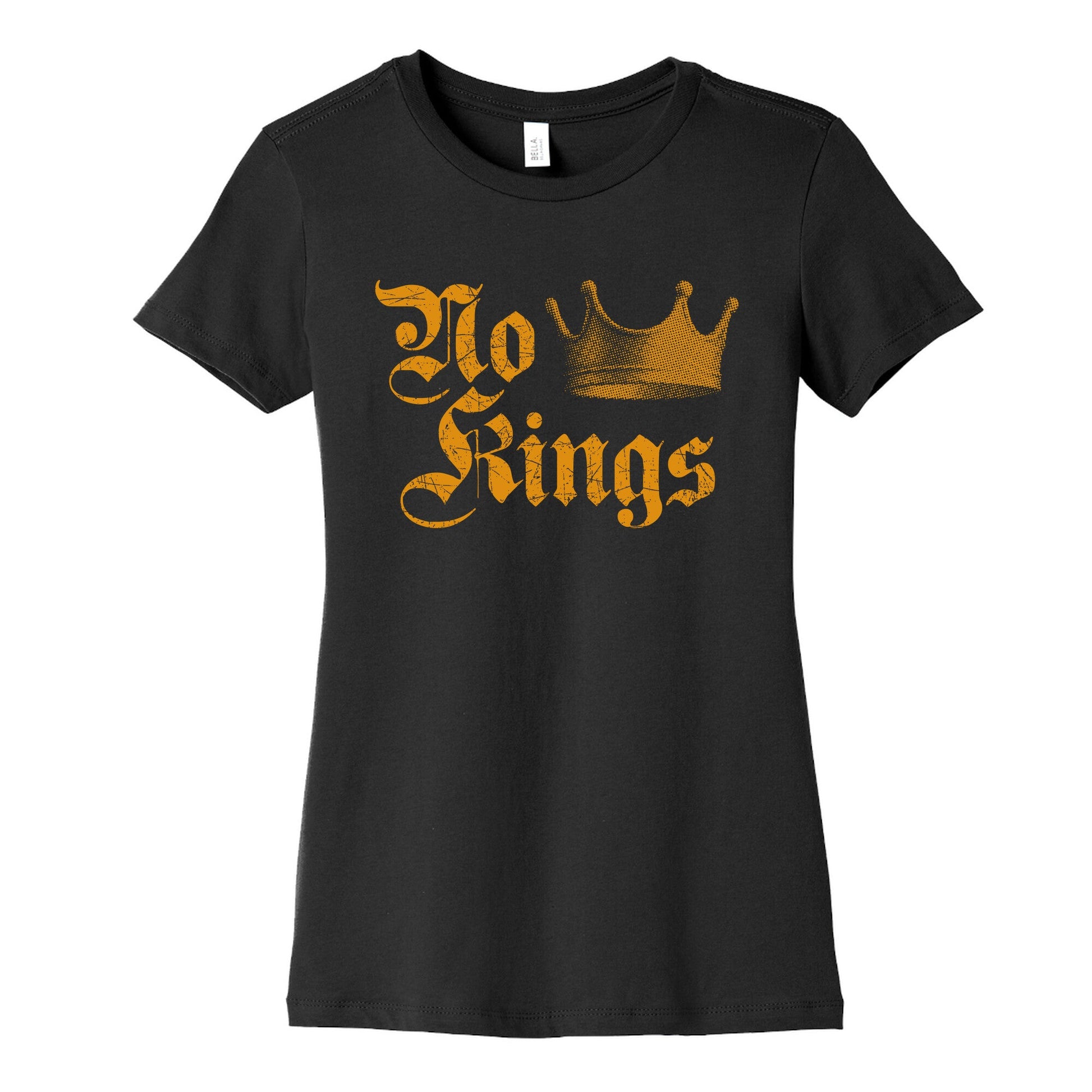 No Kings Since 1776 Womens Cotton Tee