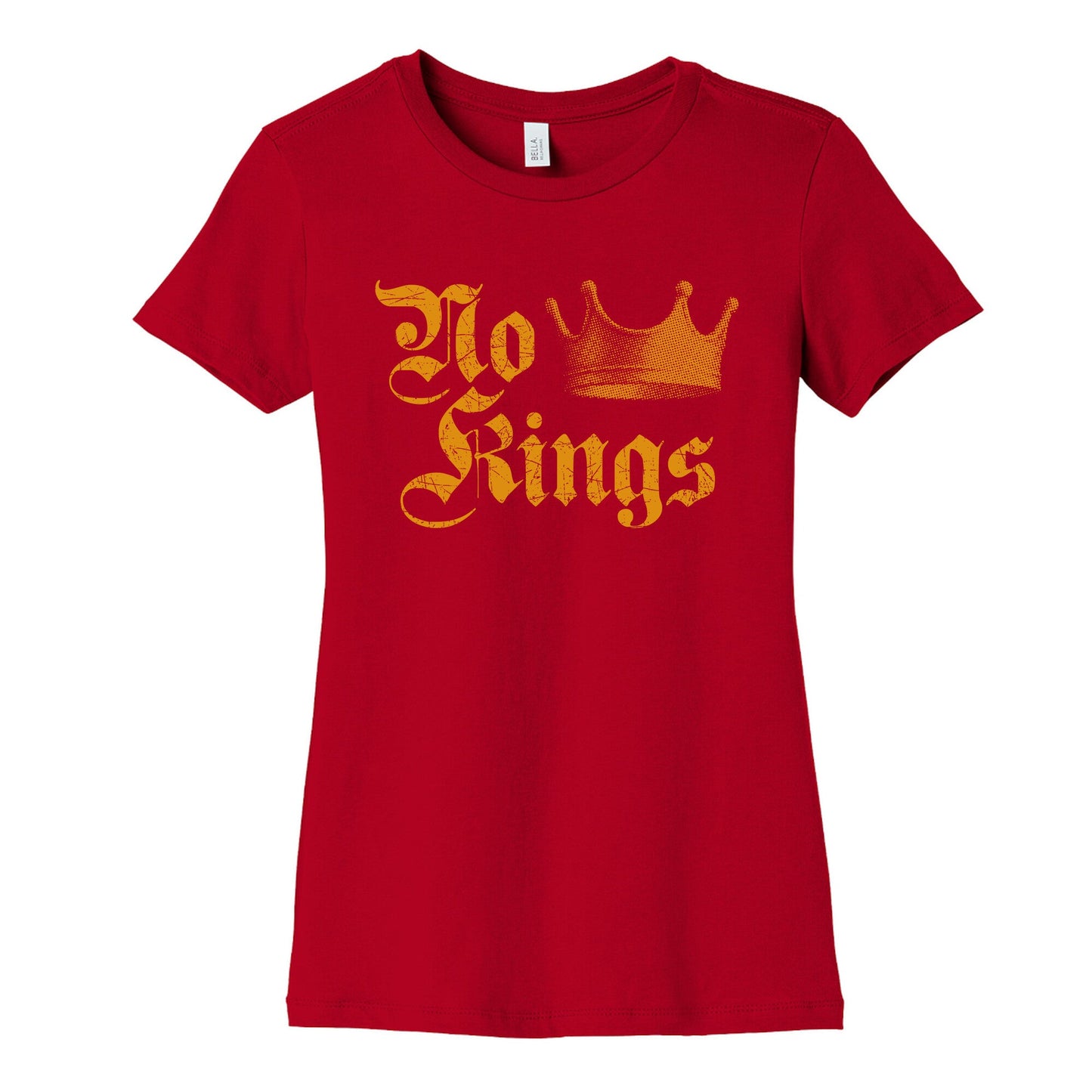 No Kings Since 1776 Womens Cotton Tee