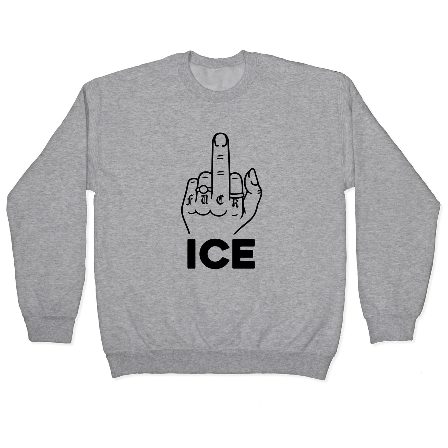Fuck ICE Crewneck Sweatshirt