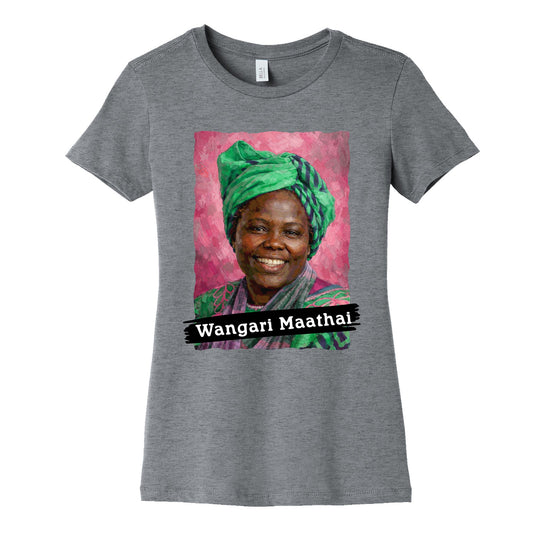 Wangari Maathai Womens Cotton Tee