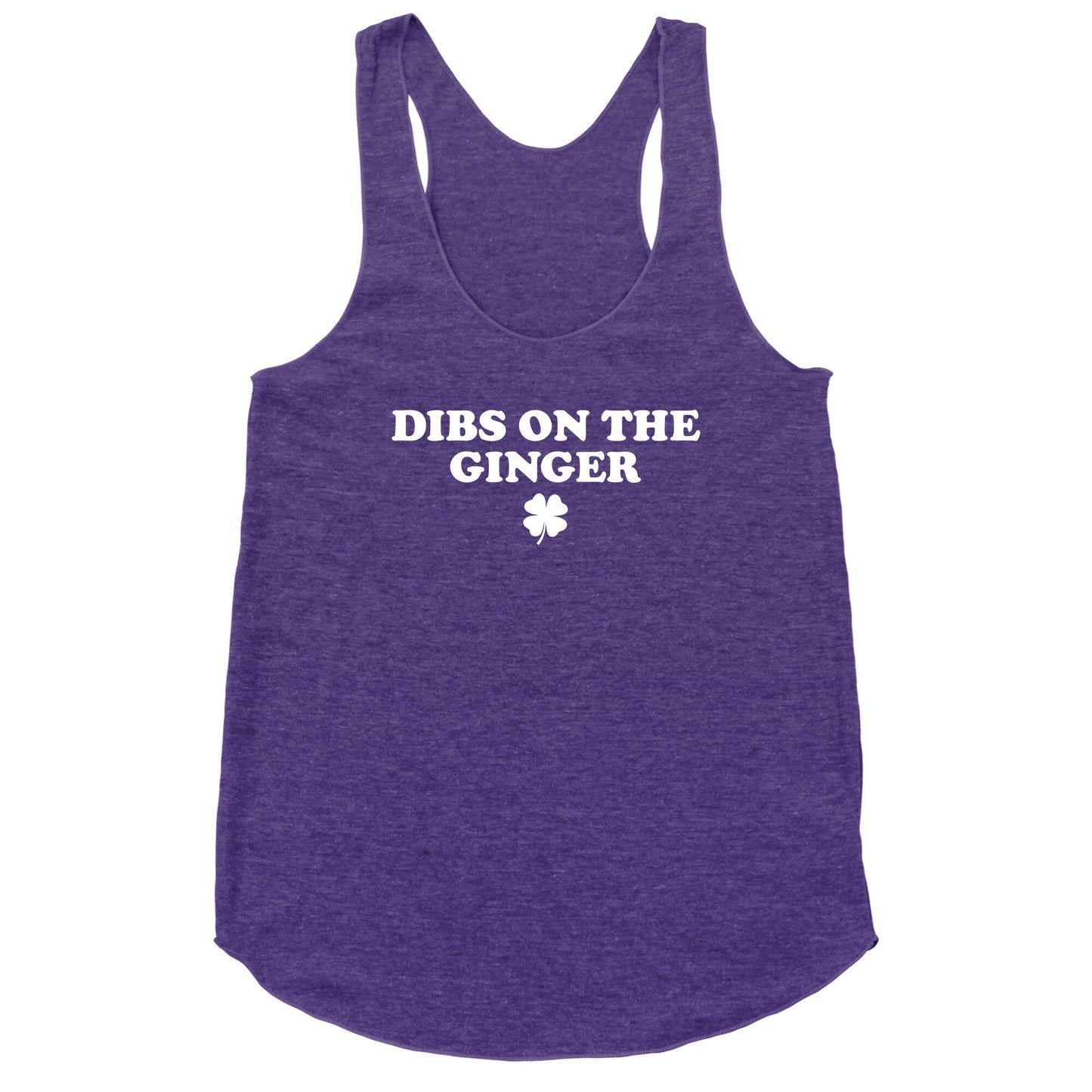 Dibs On The Ginger Racerback Tank