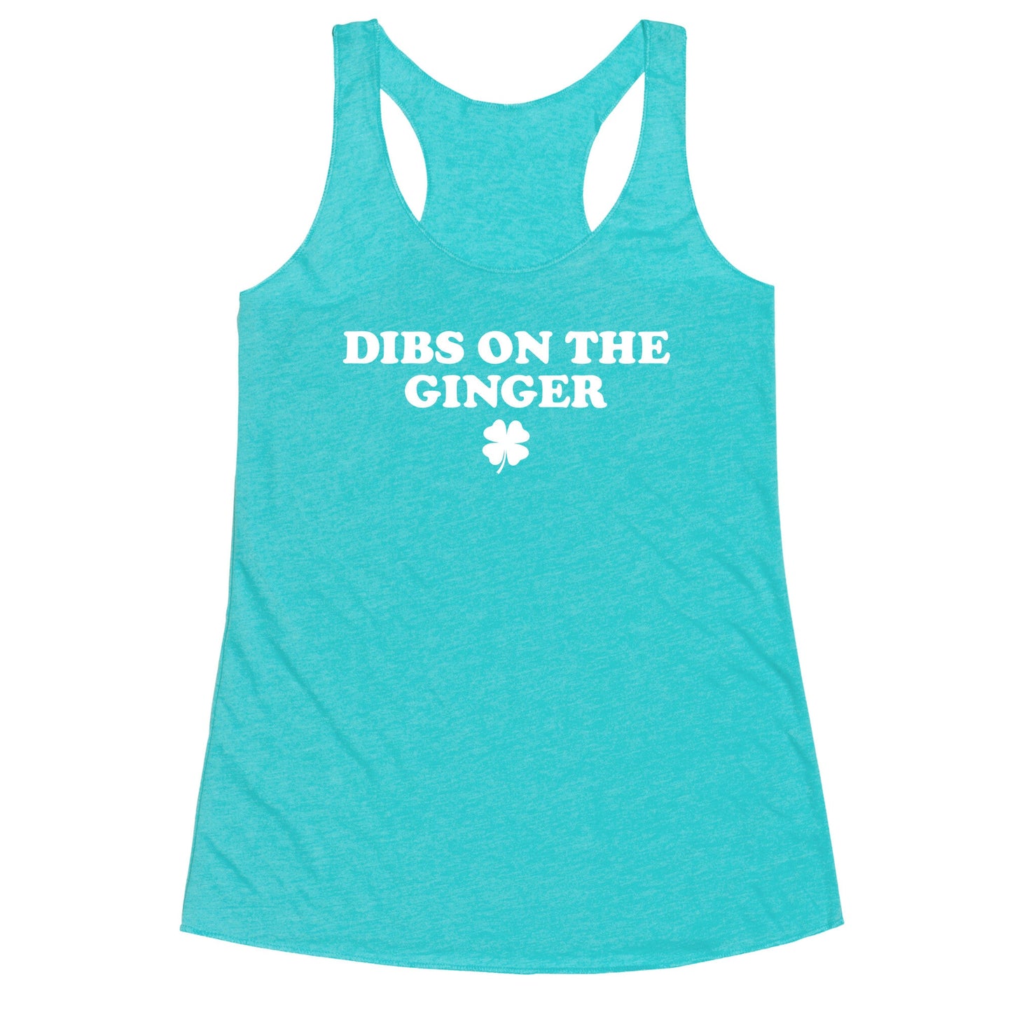 Dibs On The Ginger Racerback Tank