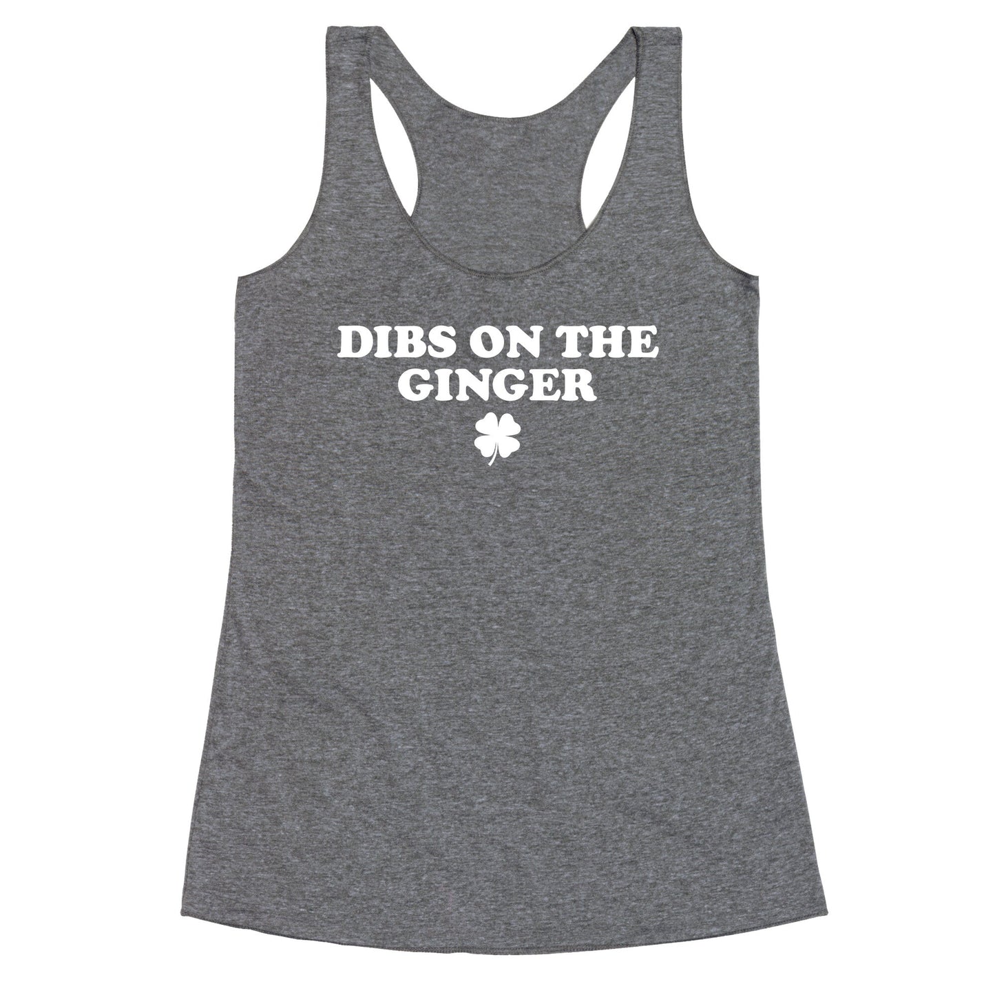 Dibs On The Ginger Racerback Tank