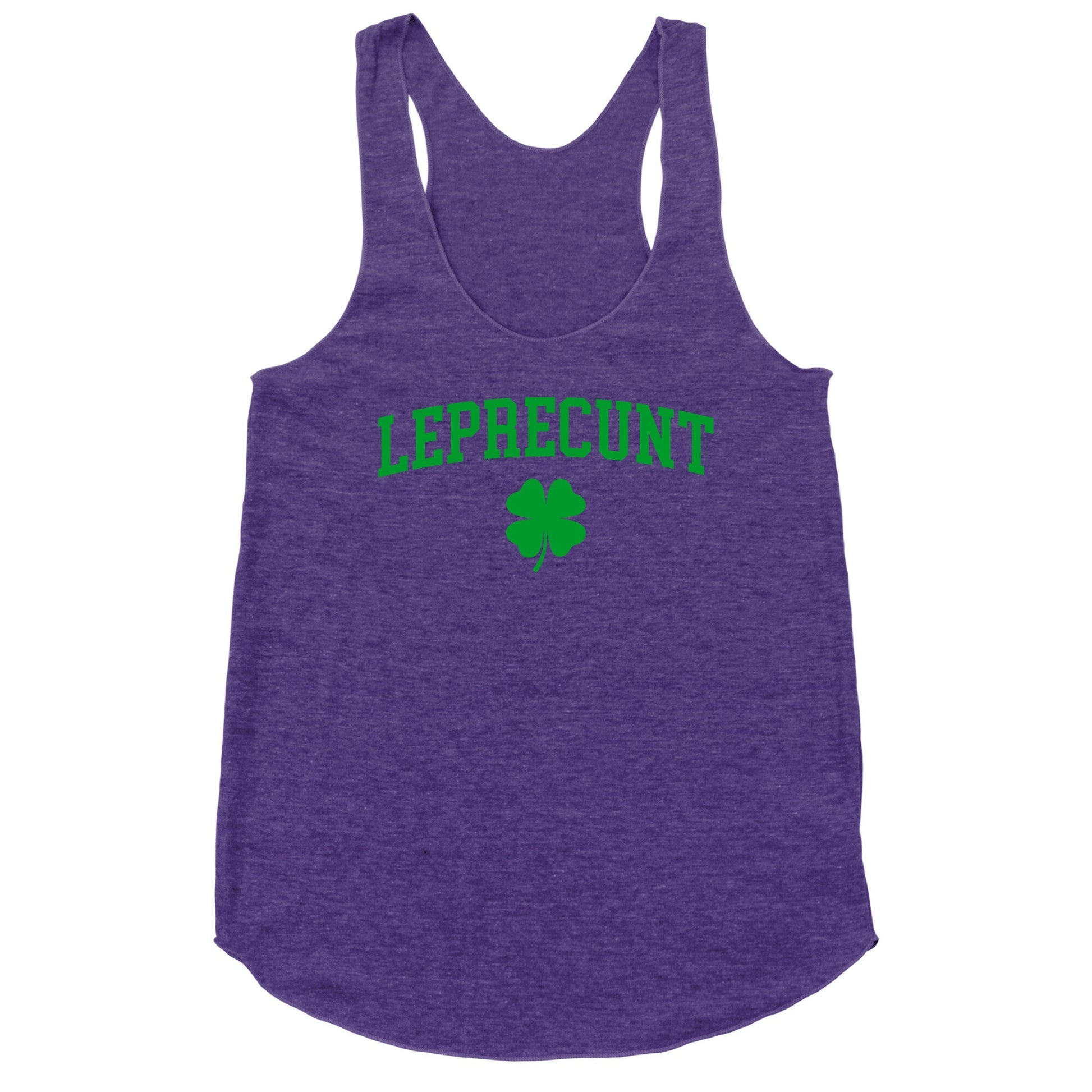 Leprecunt Racerback Tank