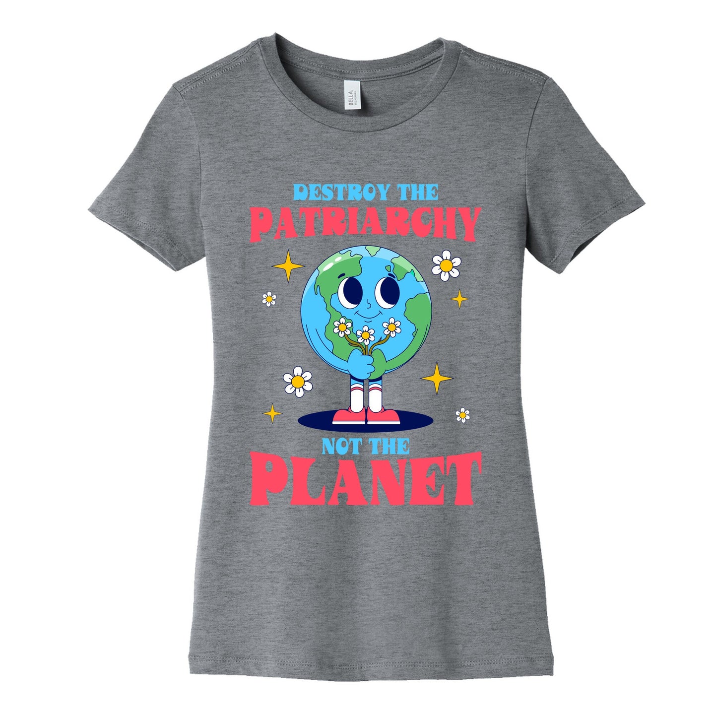 Destroy The Patriarchy Womens Cotton Tee