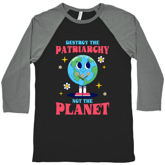 Destroy The Patriarchy Baseball Tee