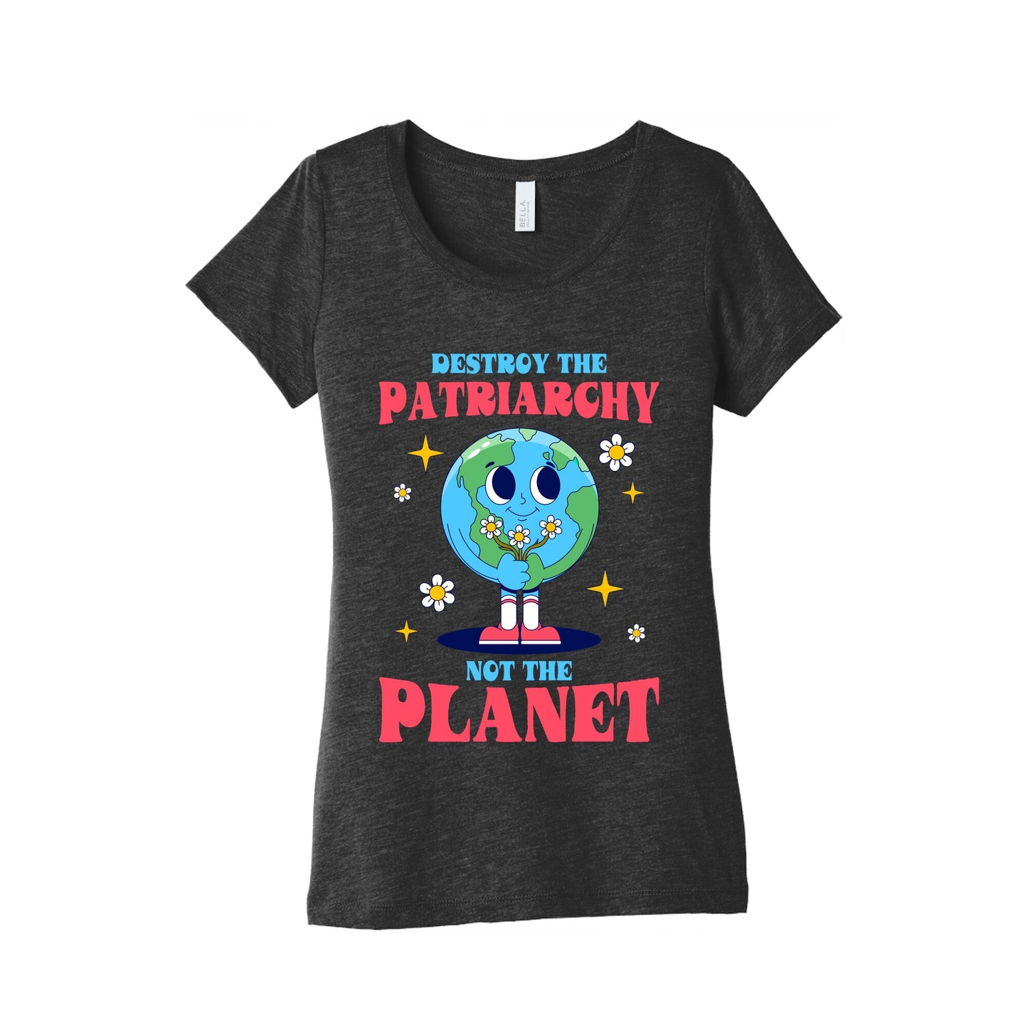 Destroy The Patriarchy Womens Triblend Tee