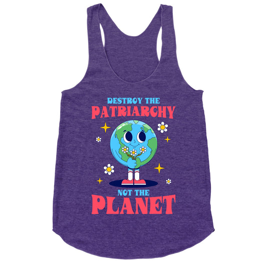 Destroy The Patriarchy Racerback Tank
