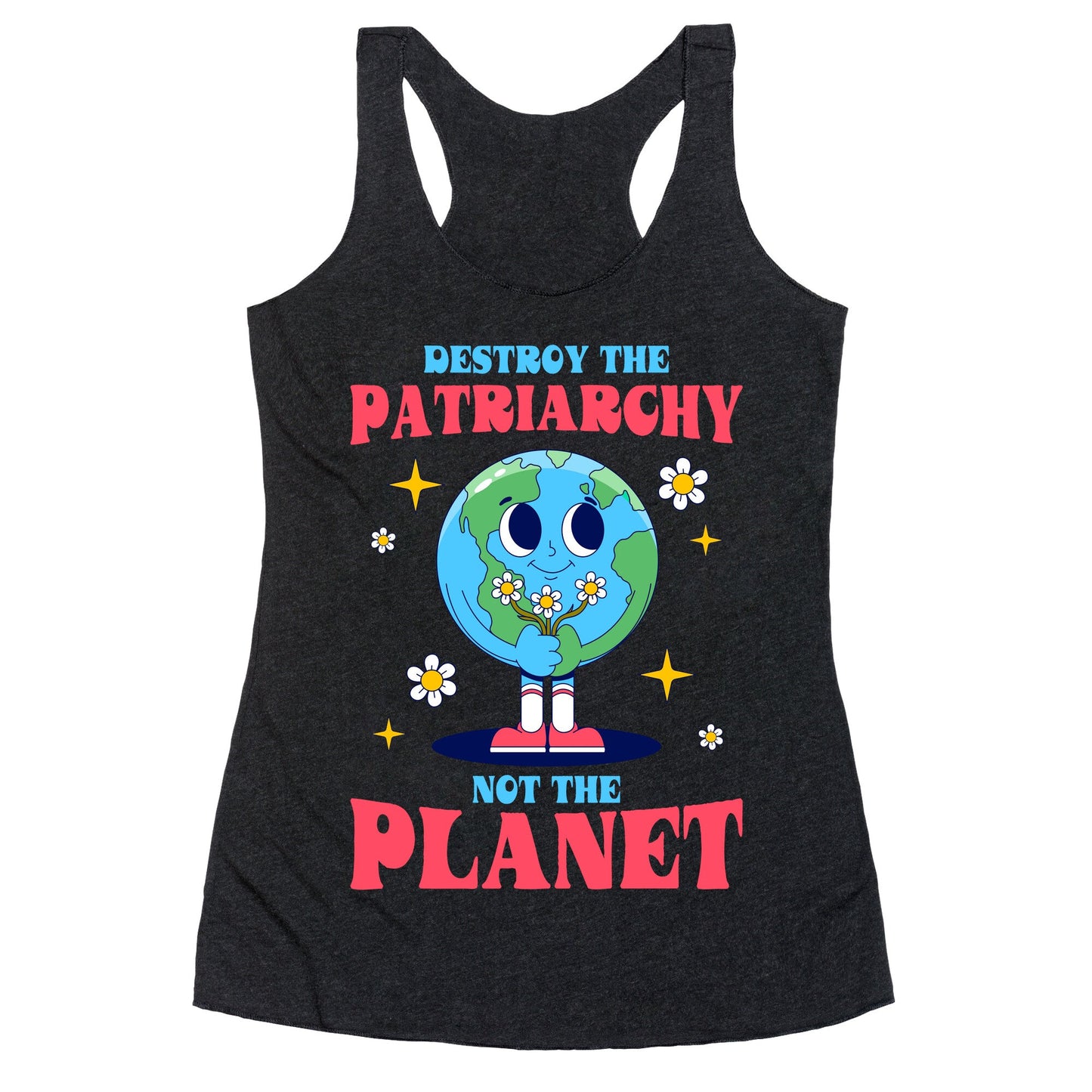 Destroy The Patriarchy Racerback Tank