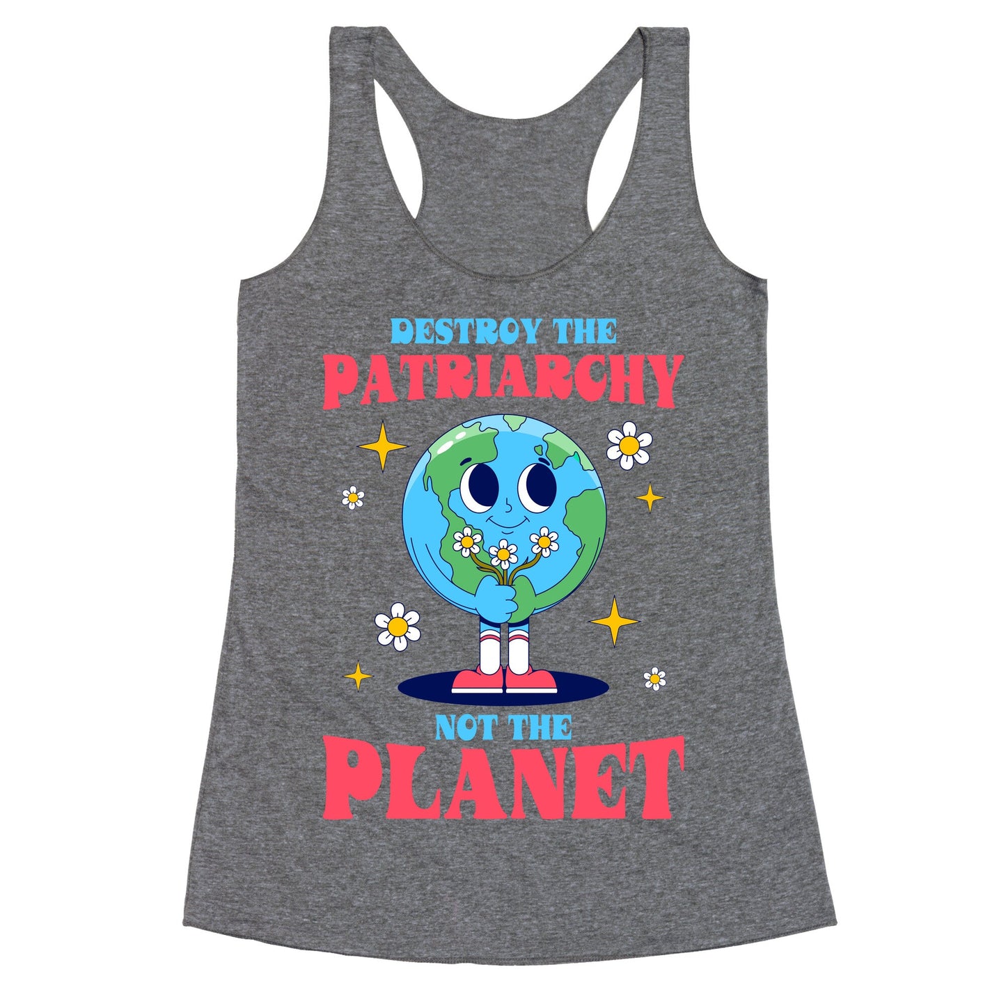 Destroy The Patriarchy Racerback Tank