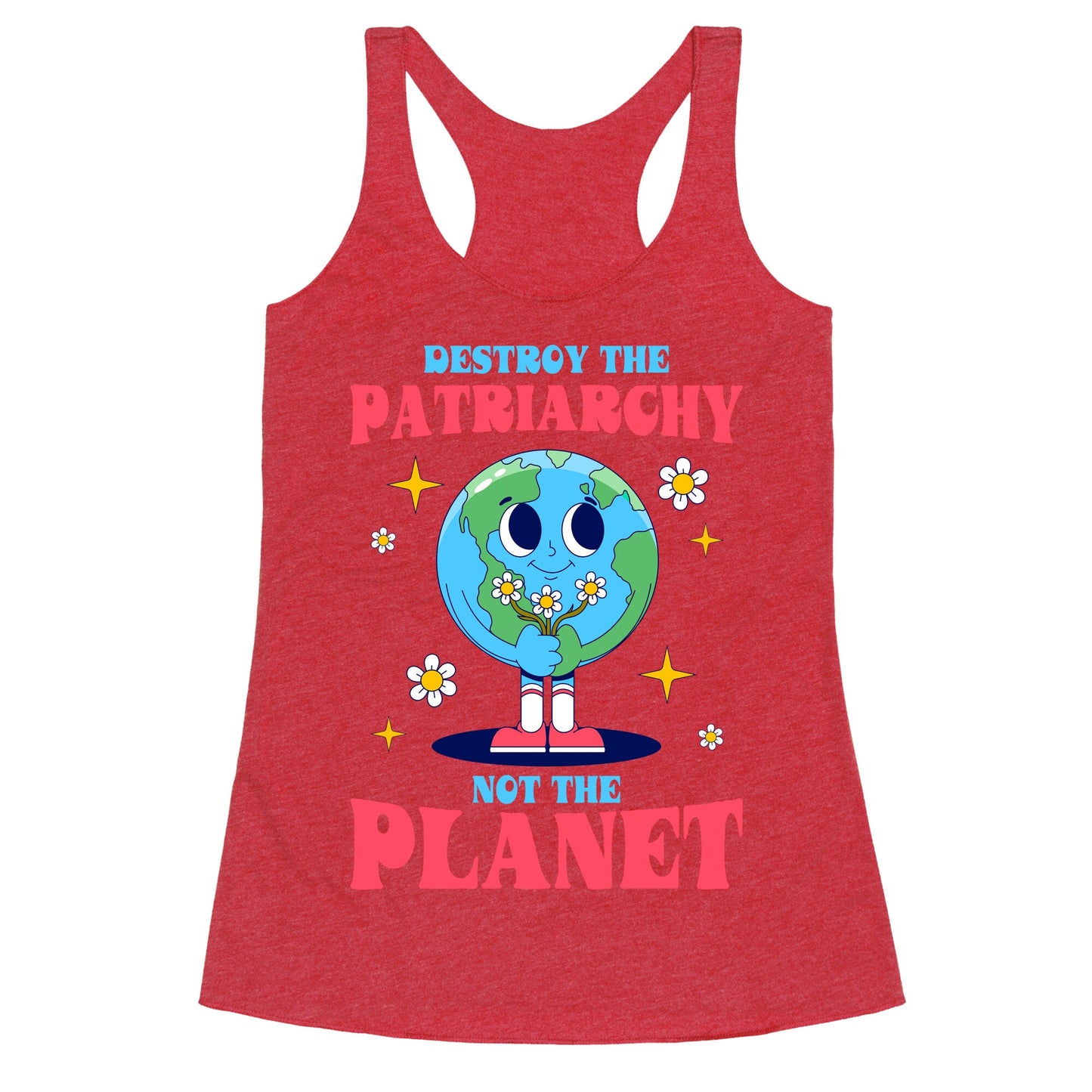 Destroy The Patriarchy Racerback Tank