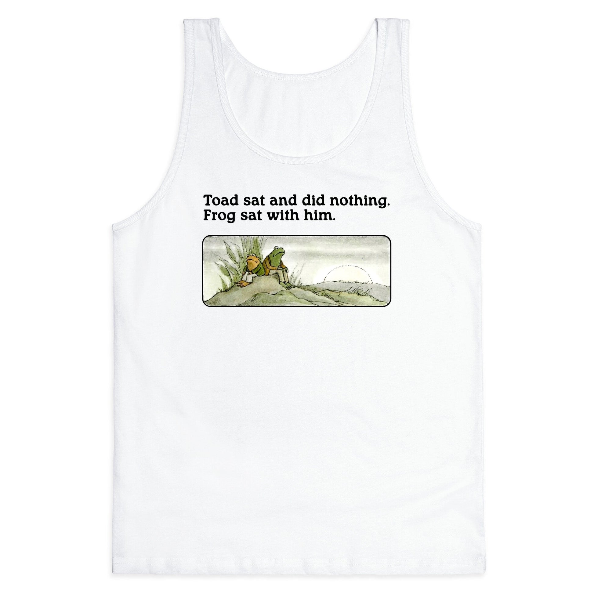 Toad Sat And Did Nothing Tank Top