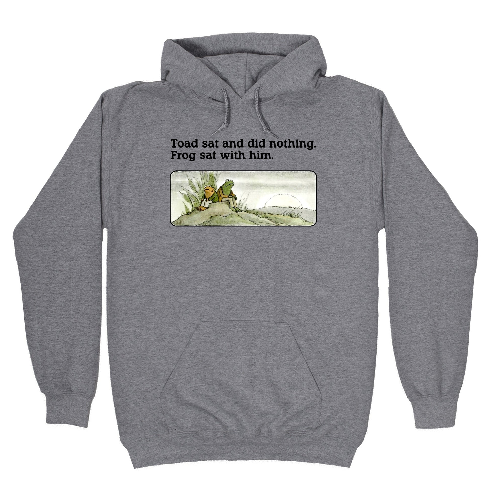 Toad Sat And Did Nothing Hoodie