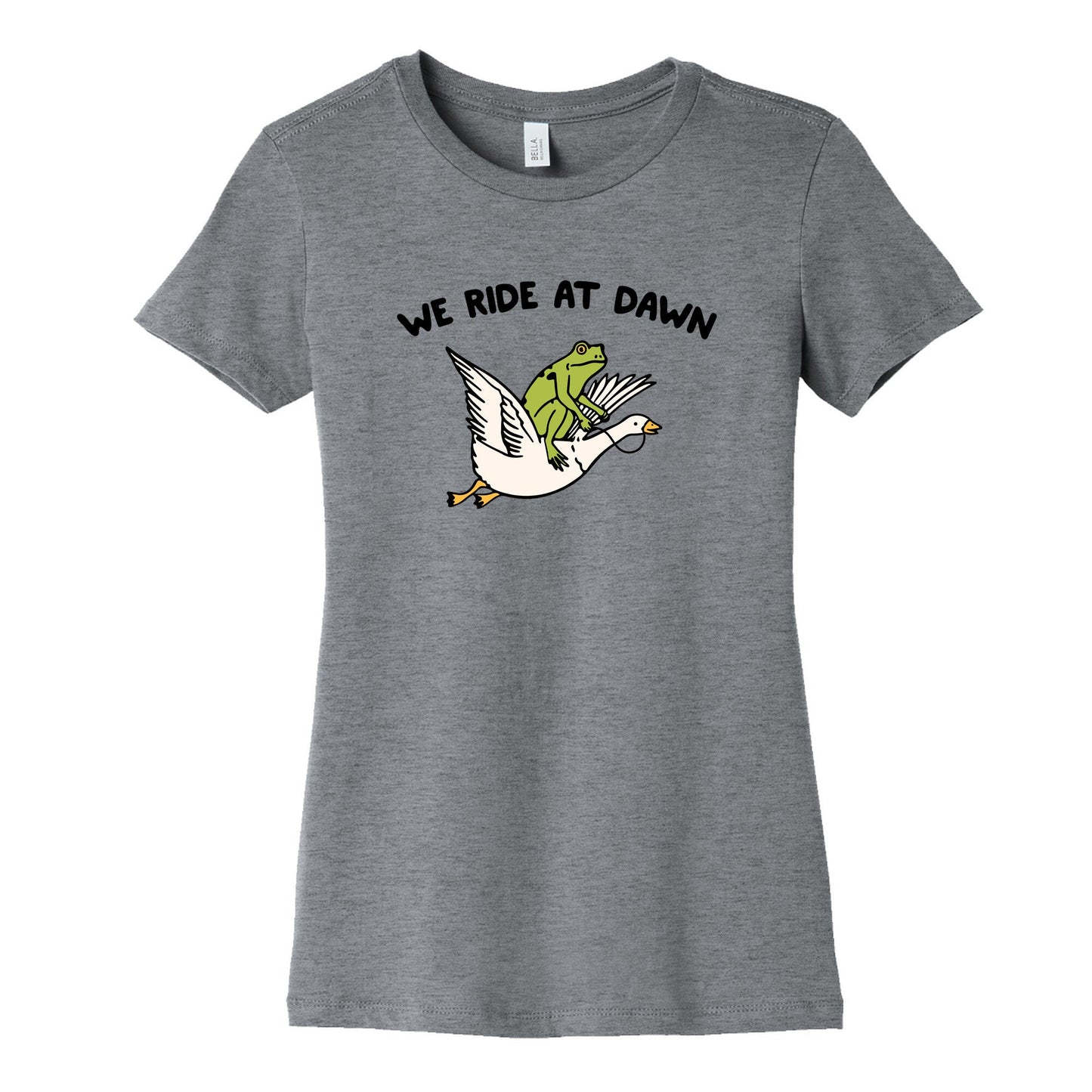 We Ride At Dawn Womens Cotton Tee