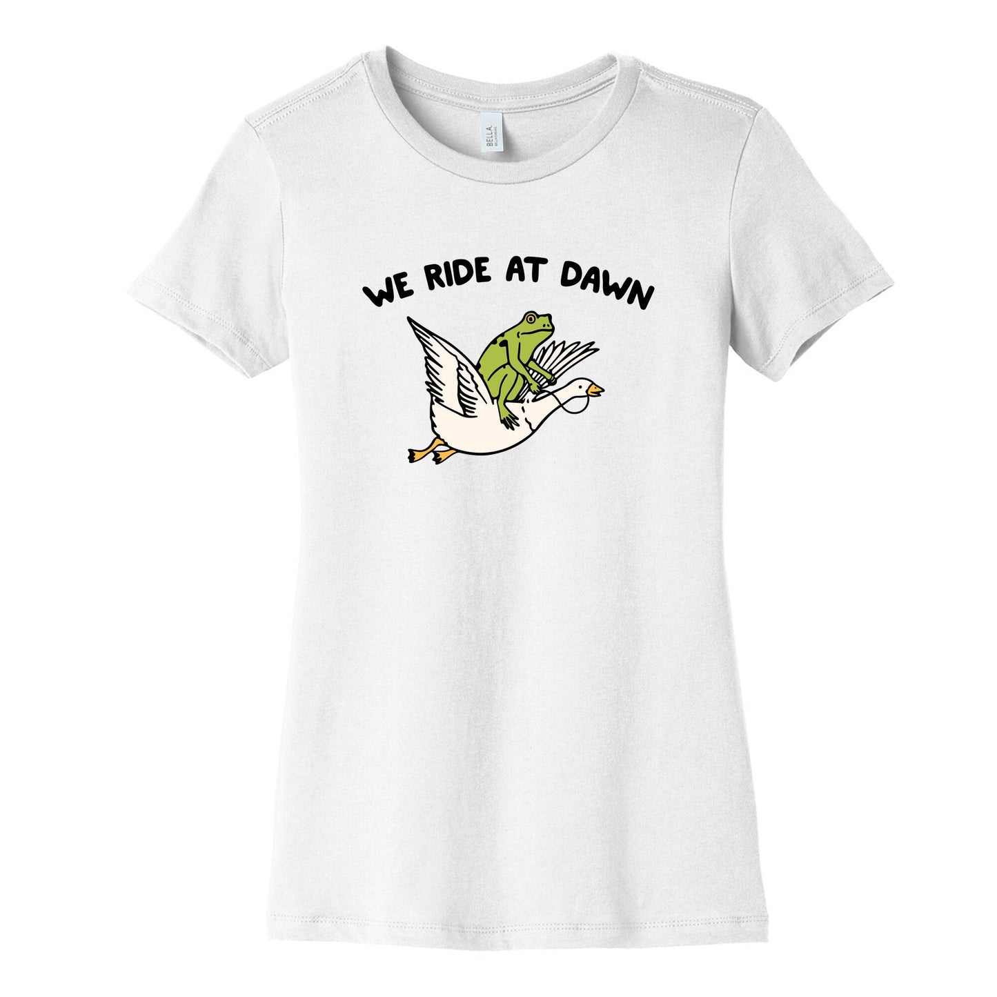 We Ride At Dawn Womens Cotton Tee