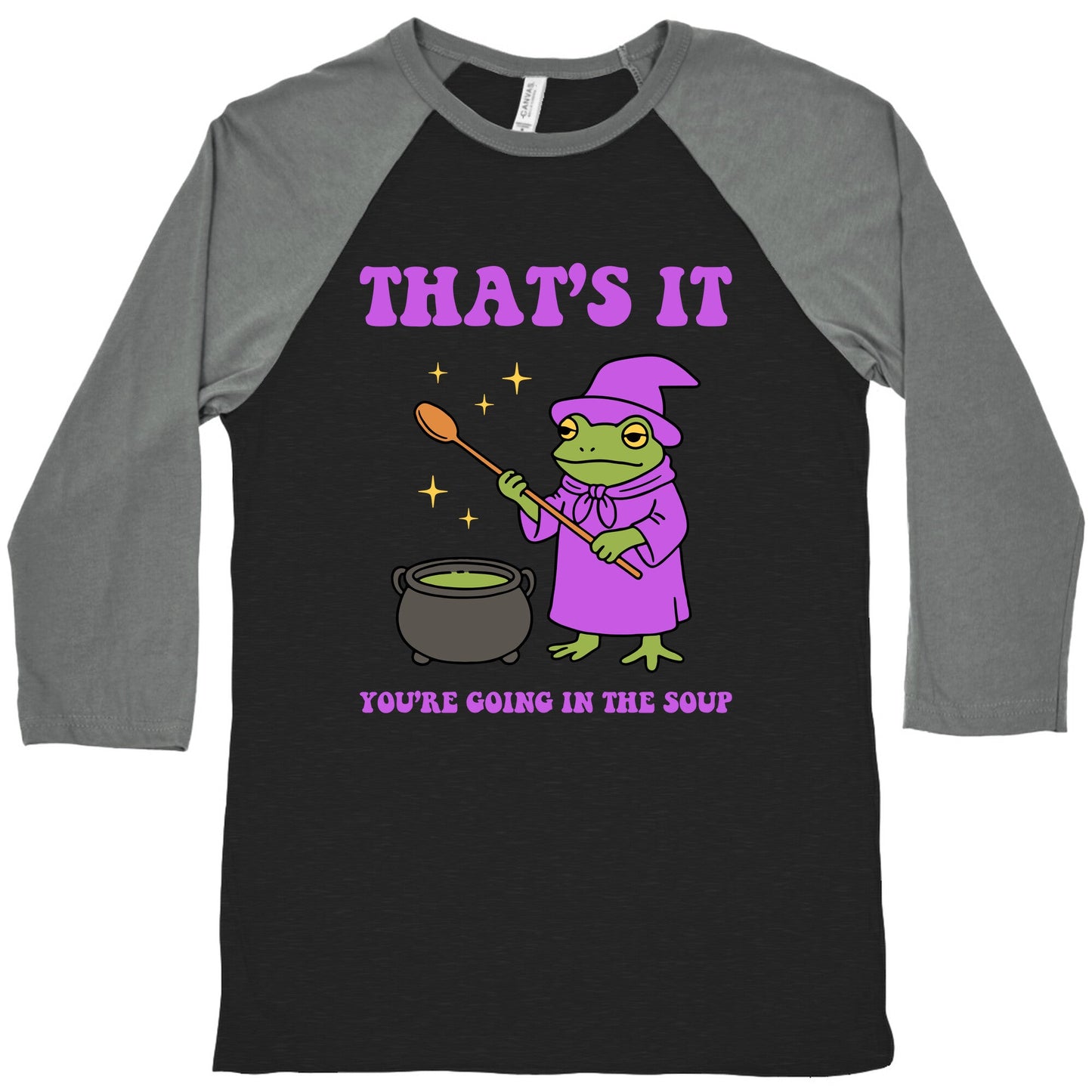 Youre Going In The Soup Baseball Tee