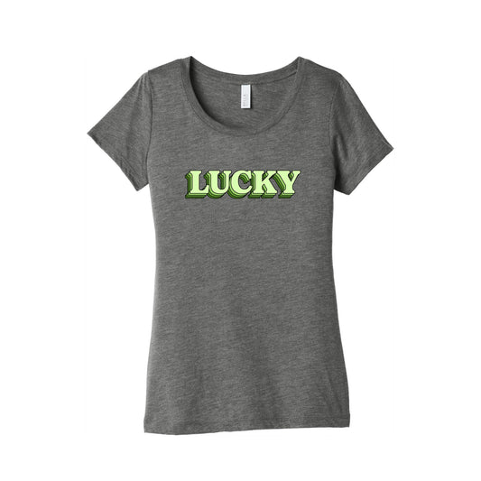 Lucky Womens Triblend Tee
