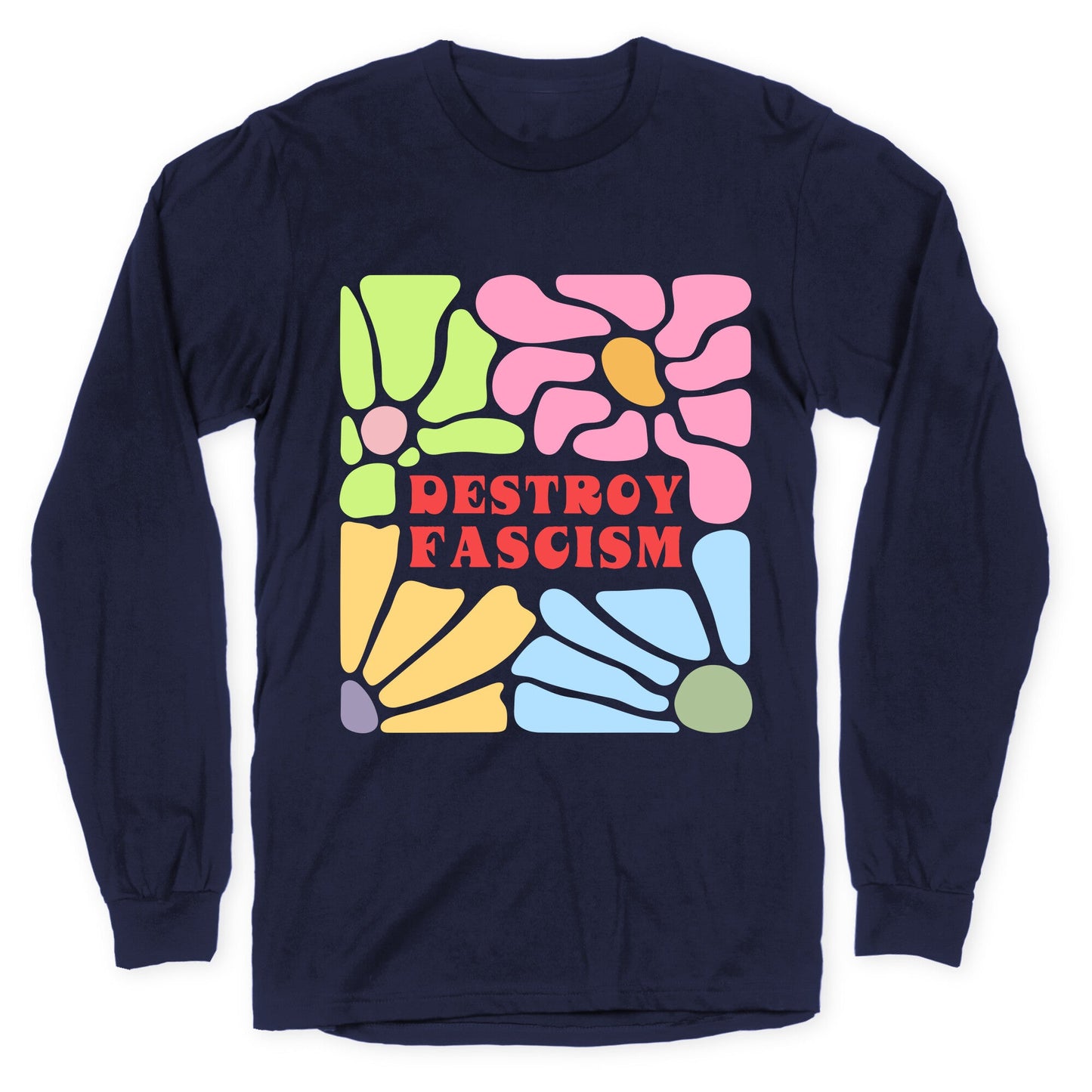 Destroy Fascism Longsleeve Tee