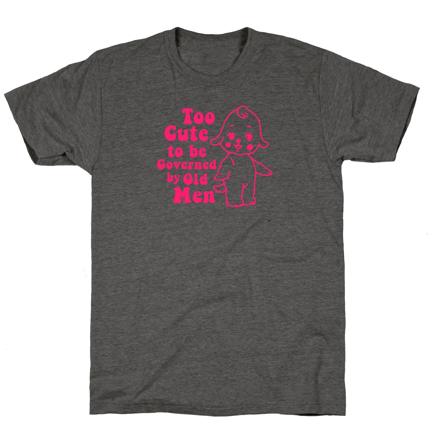 Too Cute Unisex Triblend Tee