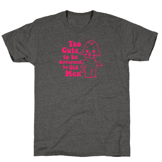 Too Cute Unisex Triblend Tee