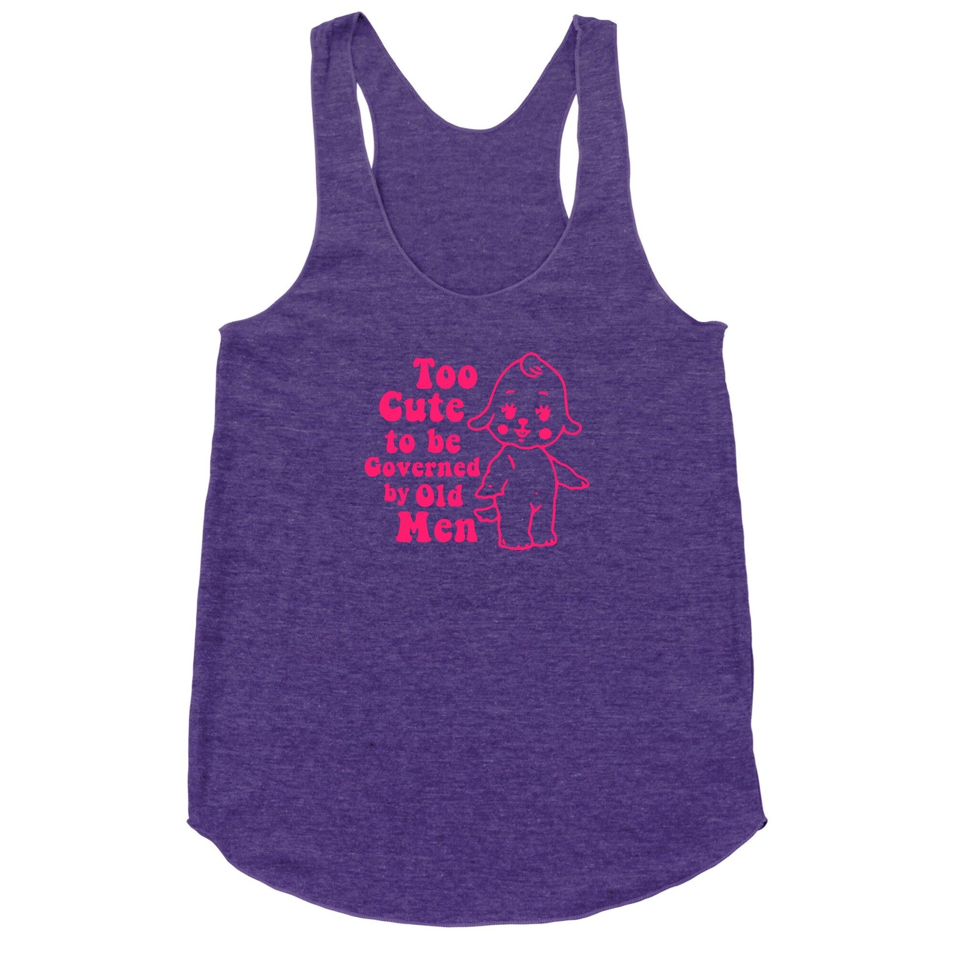 Too Cute Racerback Tank