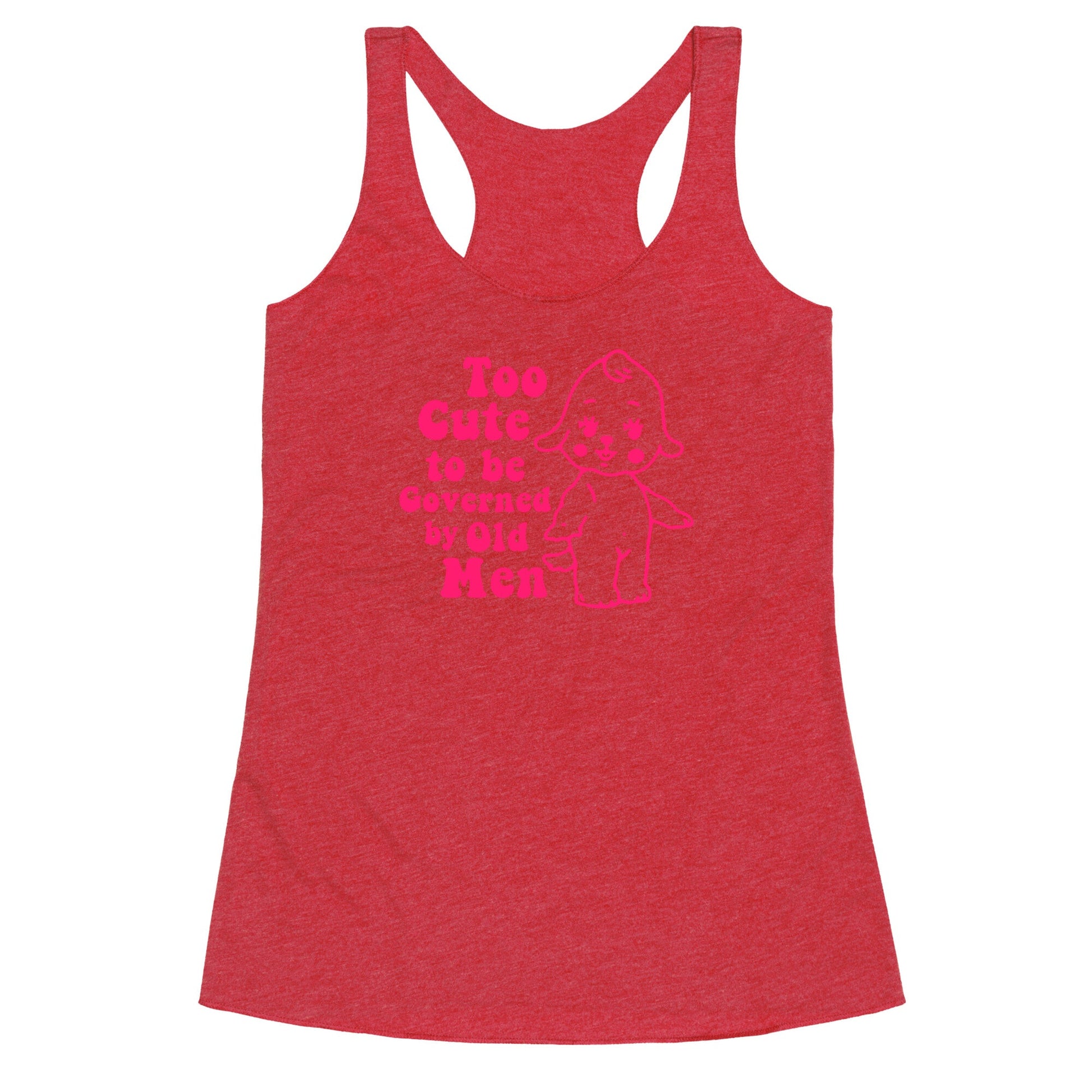 Too Cute Racerback Tank