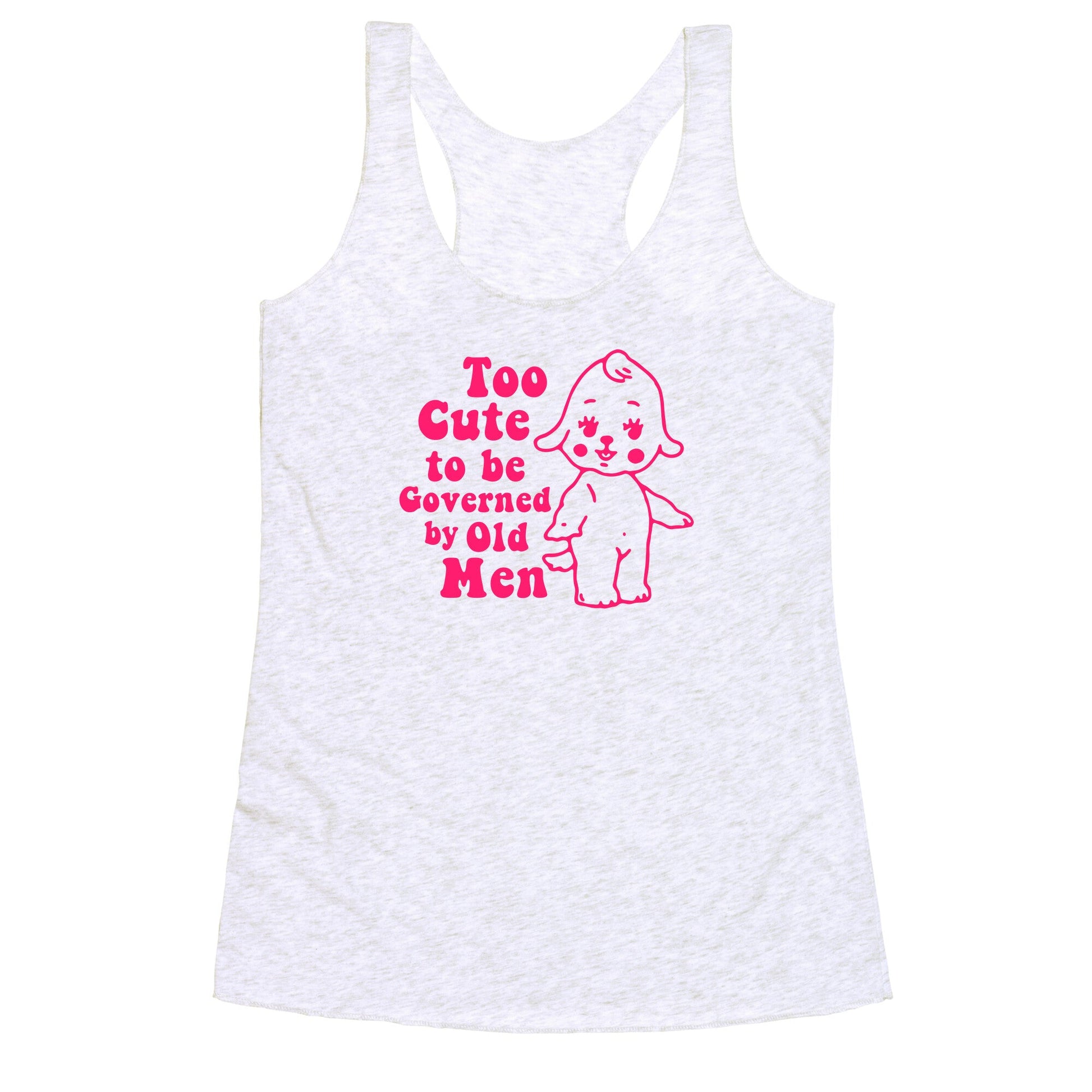 Too Cute Racerback Tank